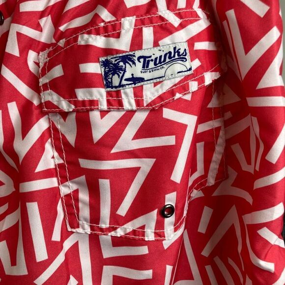 Trunks Surf & Swim Co All-Over Board Shorts Bathing Suit Sz‎ XXL Beach Pool - Picture 4 of 9